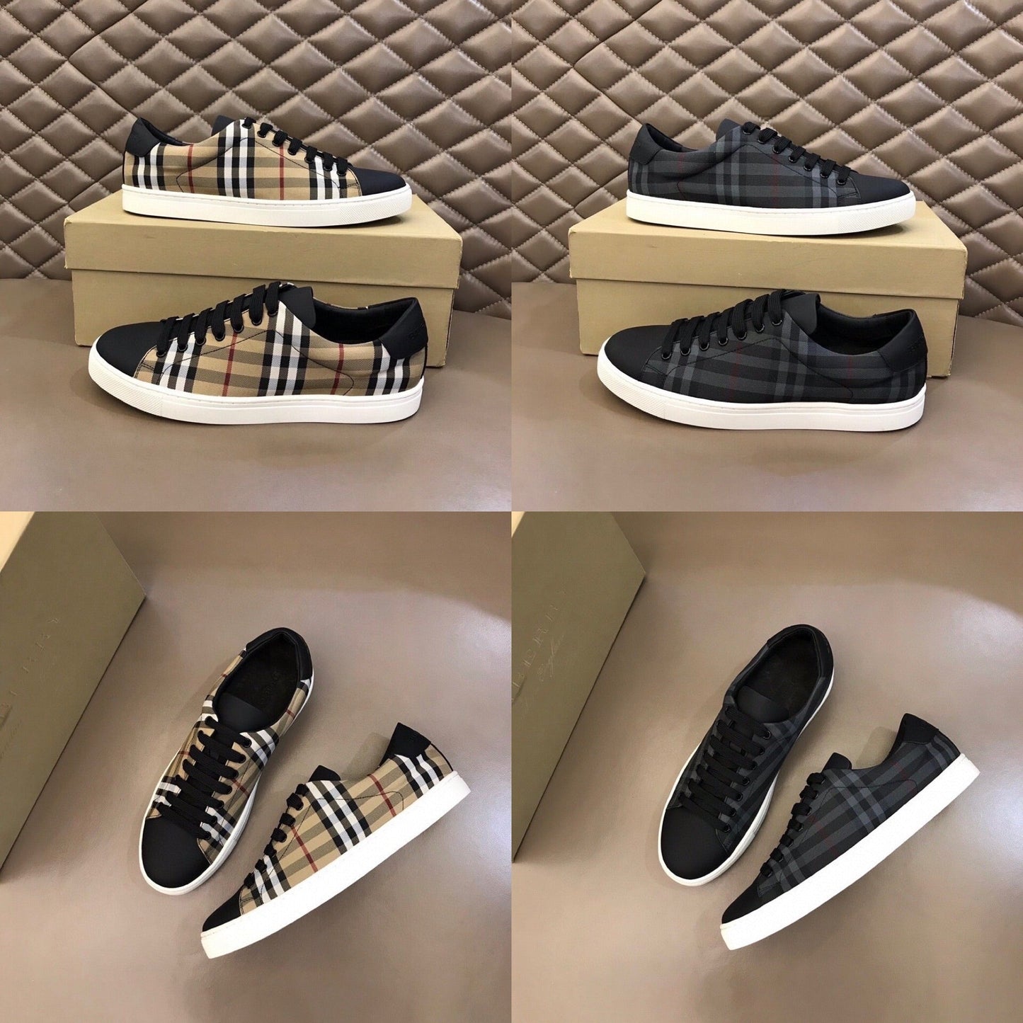 Vintage Check Sneakers