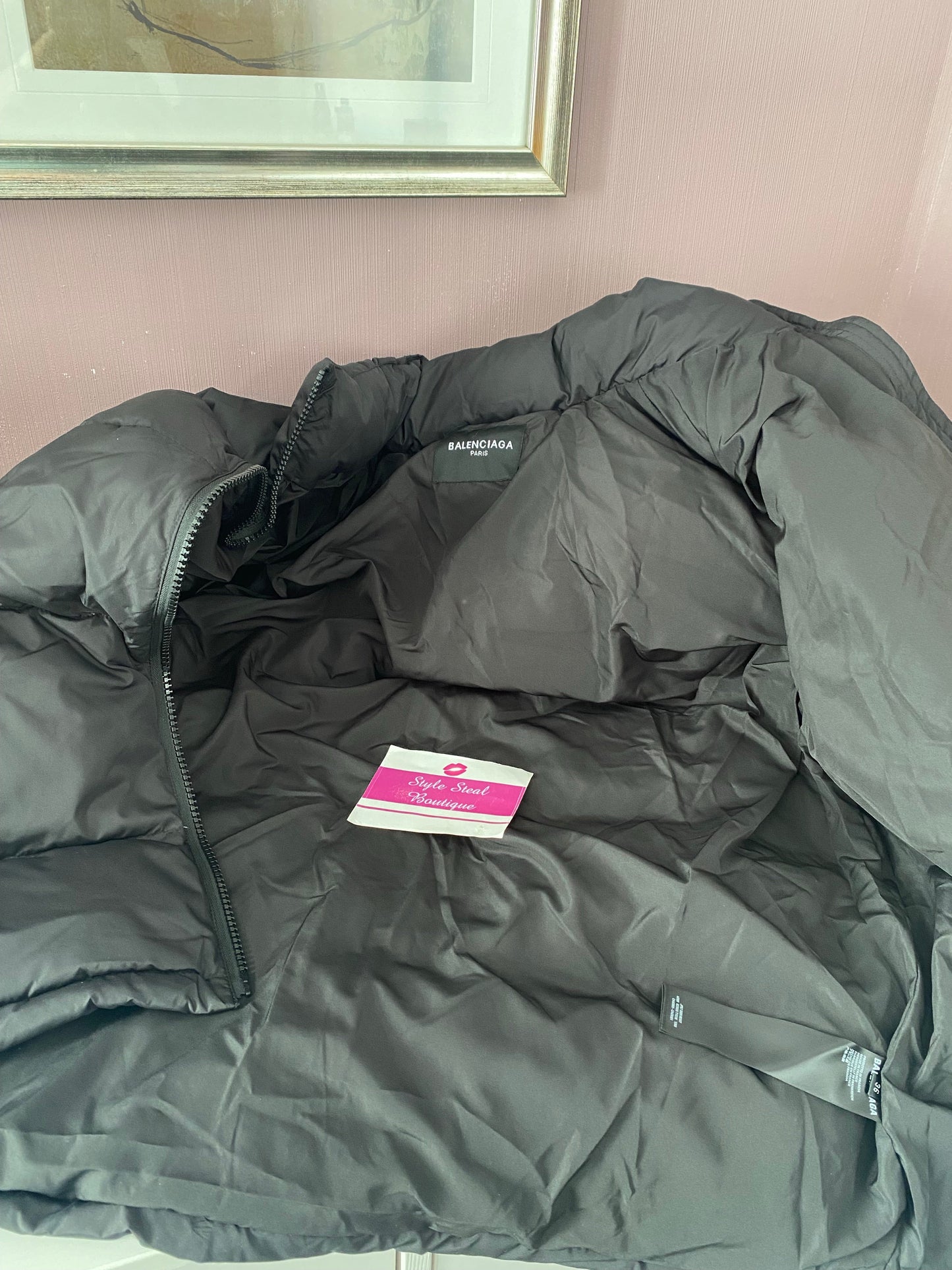 Logo Puffer Jacket