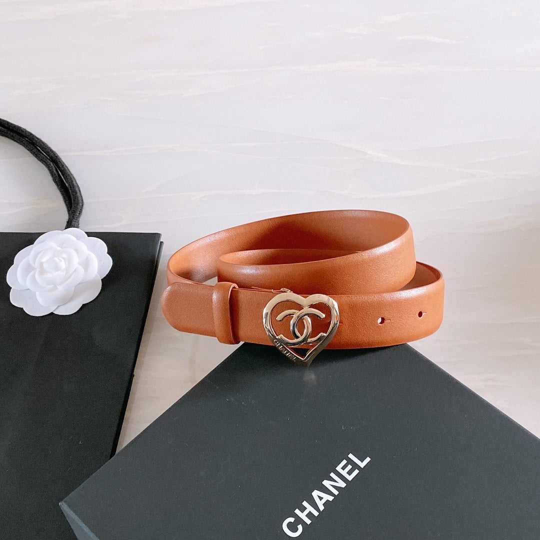 CC Leather Belt