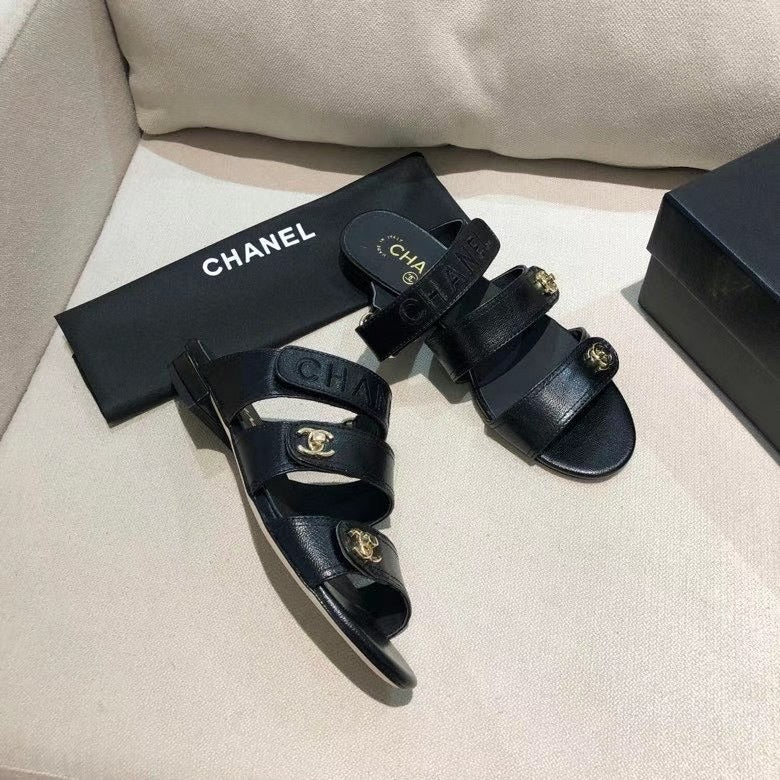 CC Leather Sandals