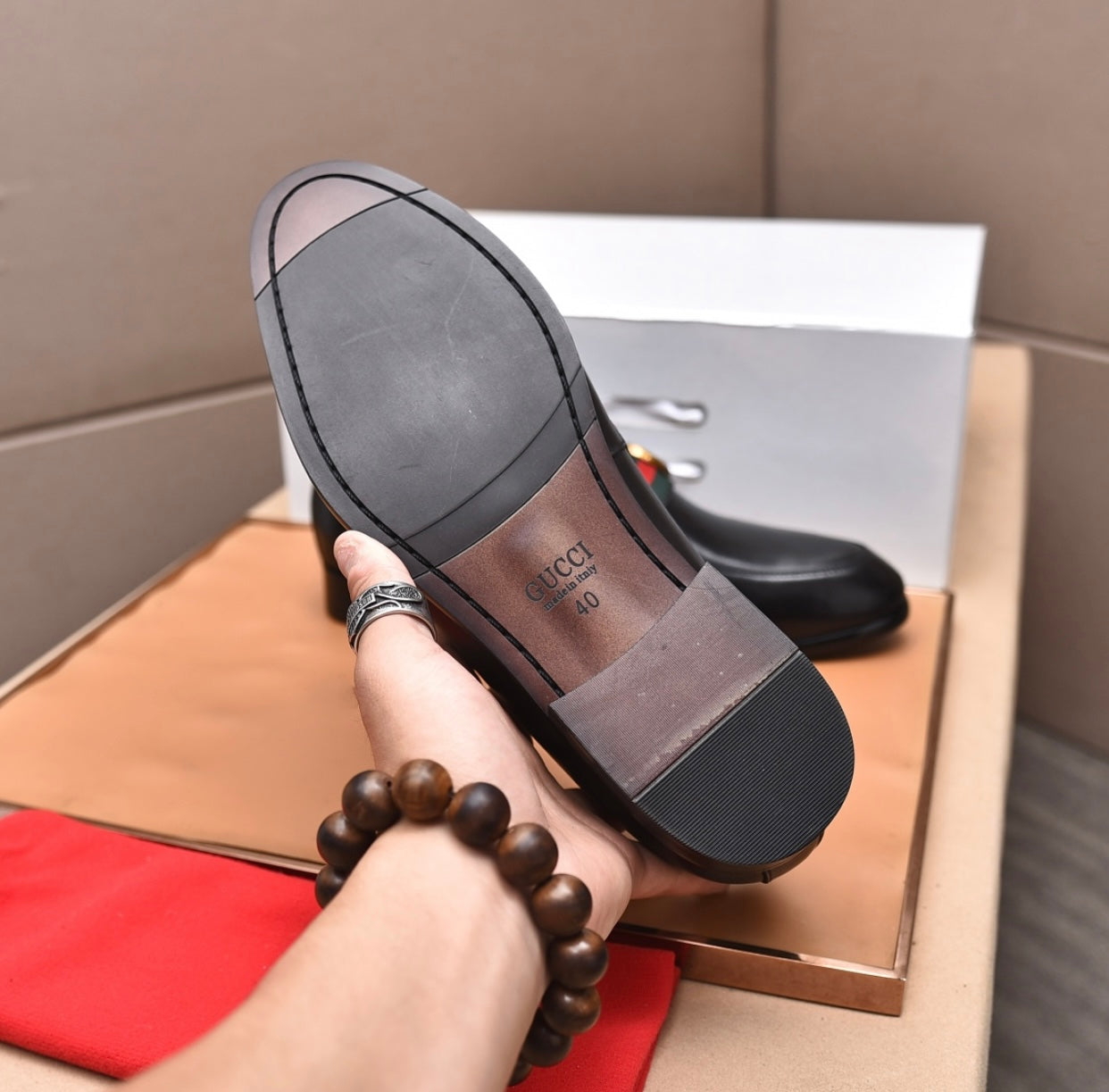 GG Web Loafers