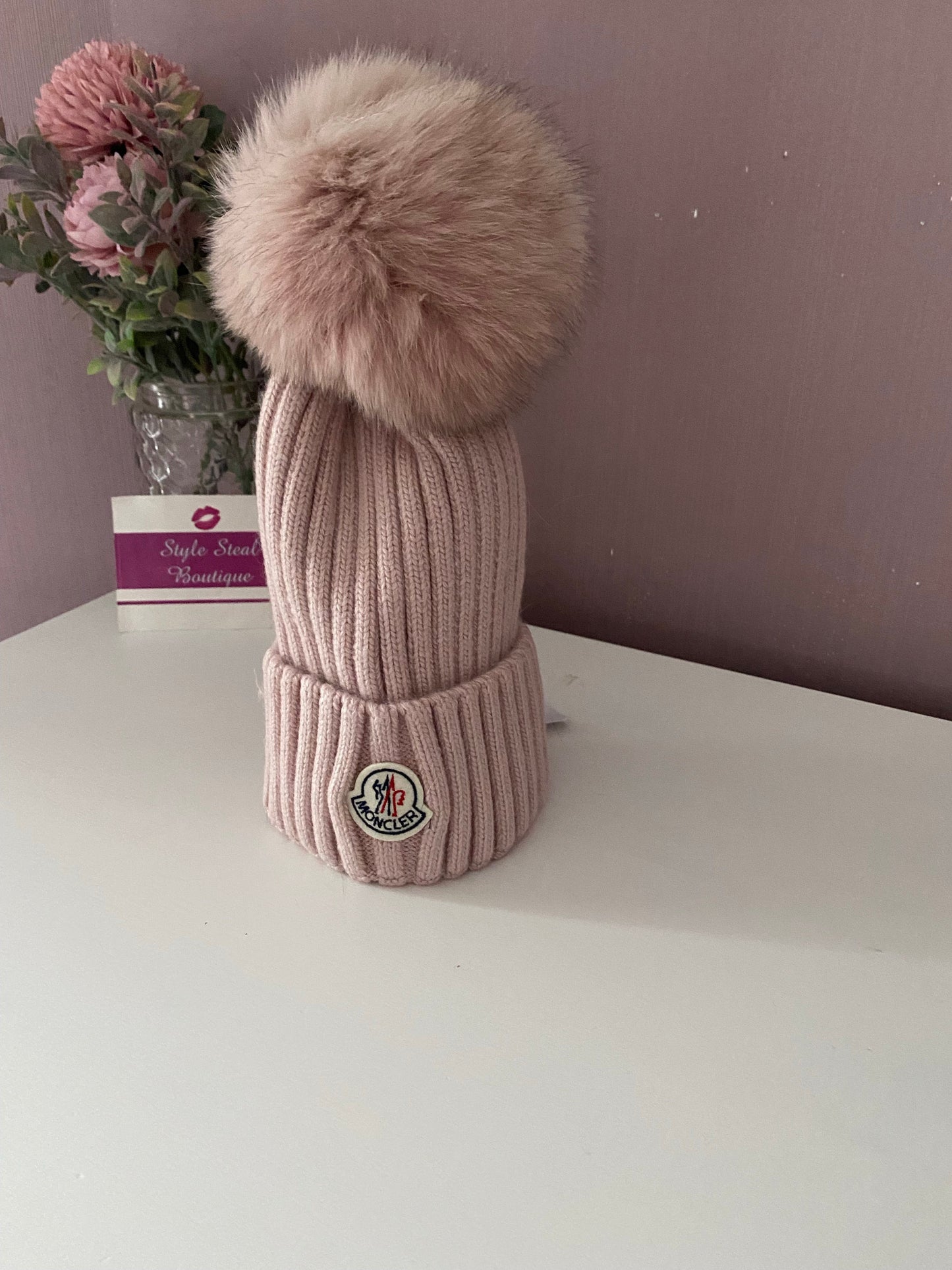 Fur Pom Hat