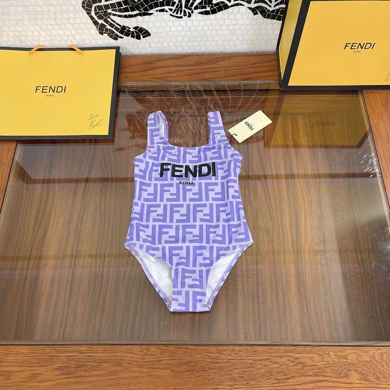 Fendi kids swimwear best sale