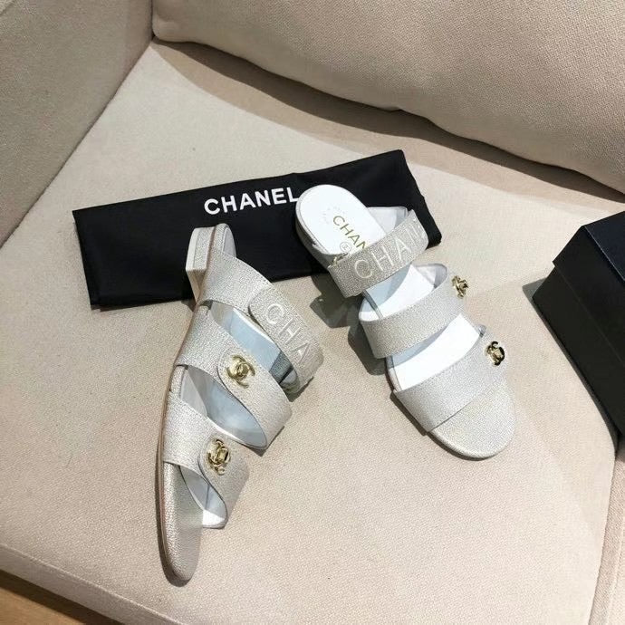 CC Leather Sandals