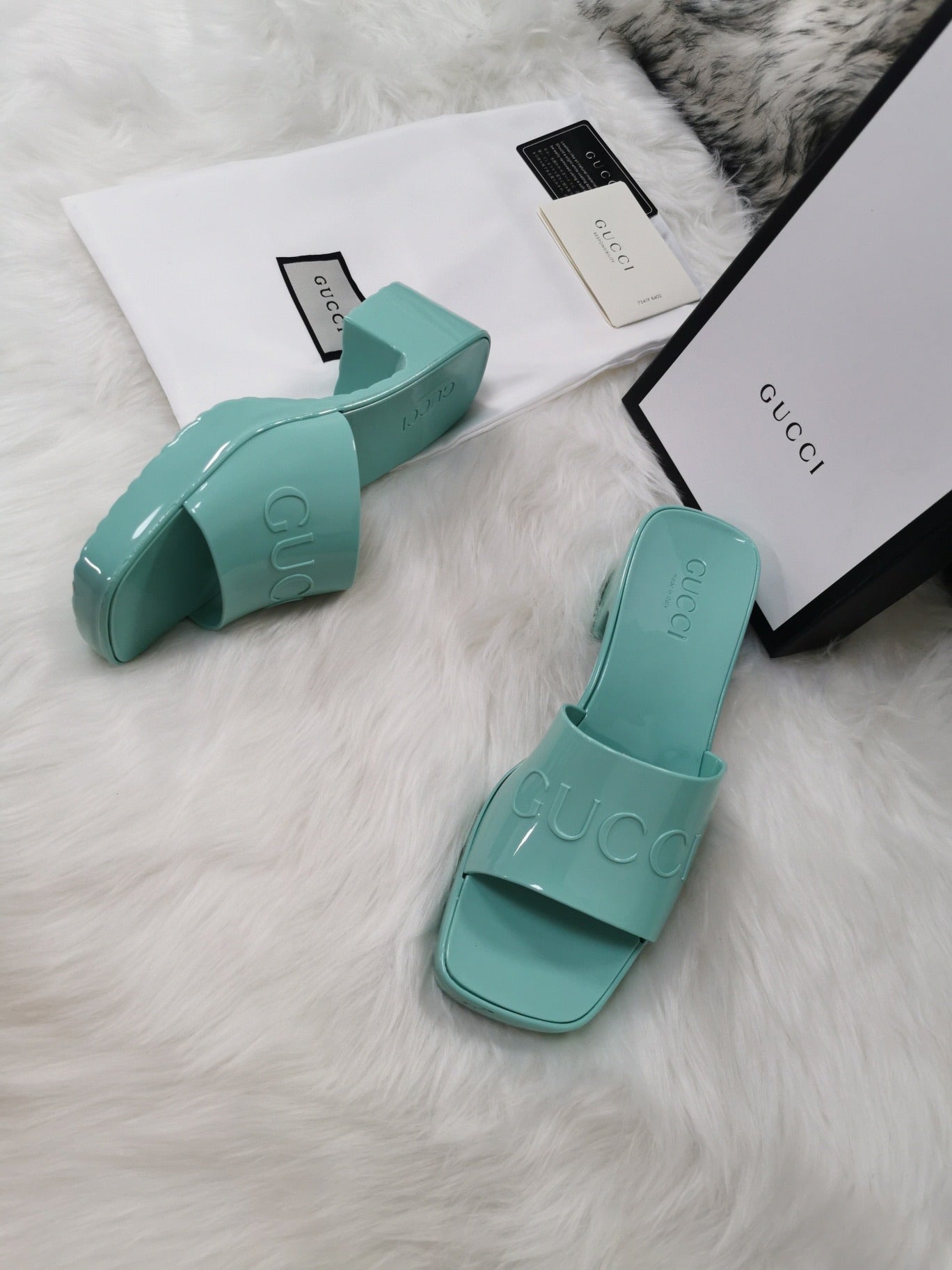 Rubber Slide Sandals