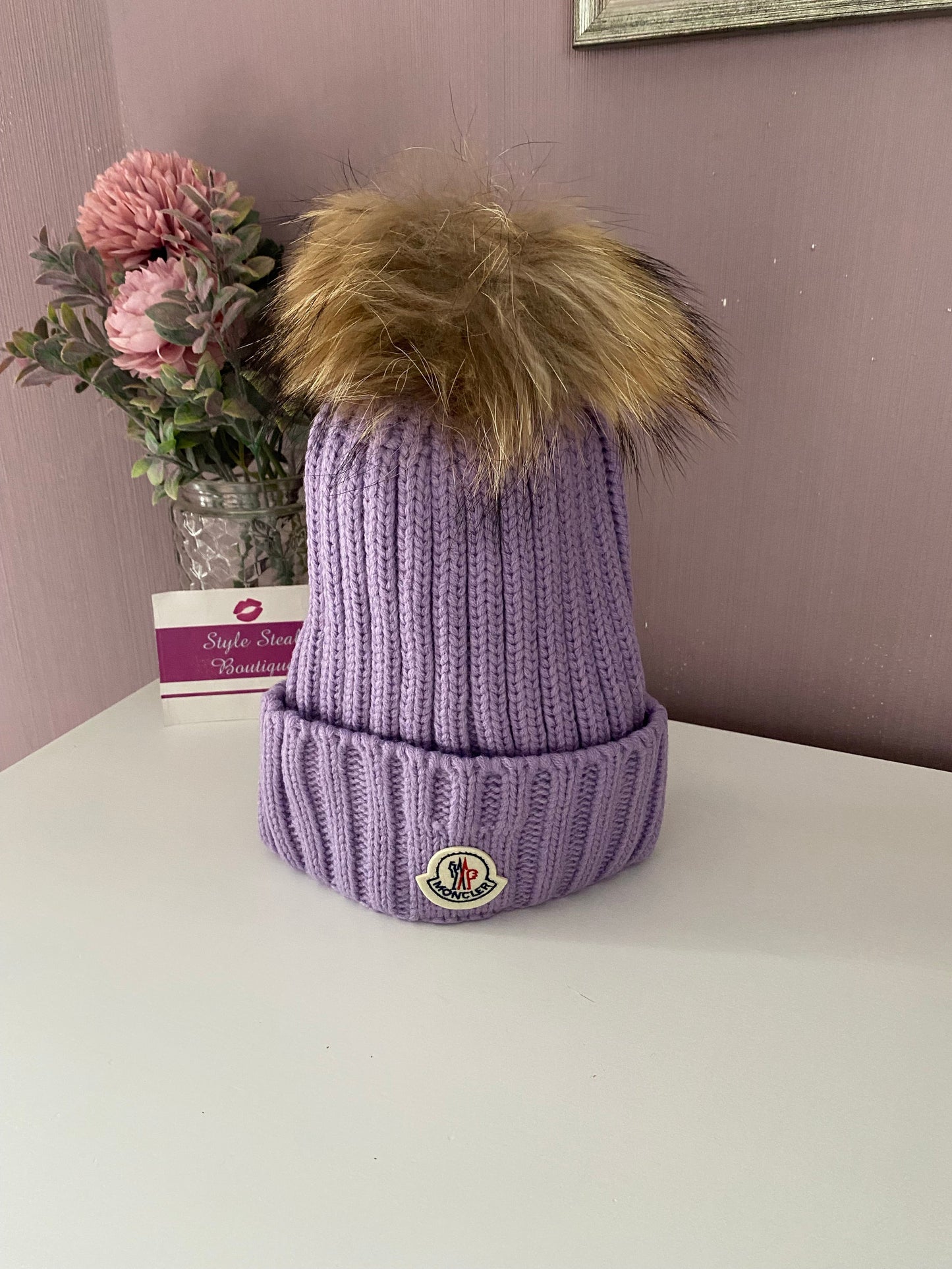 Fur Pom Hat