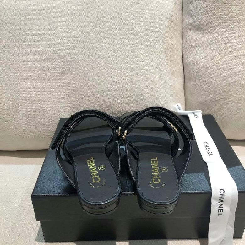 CC Leather Sandals