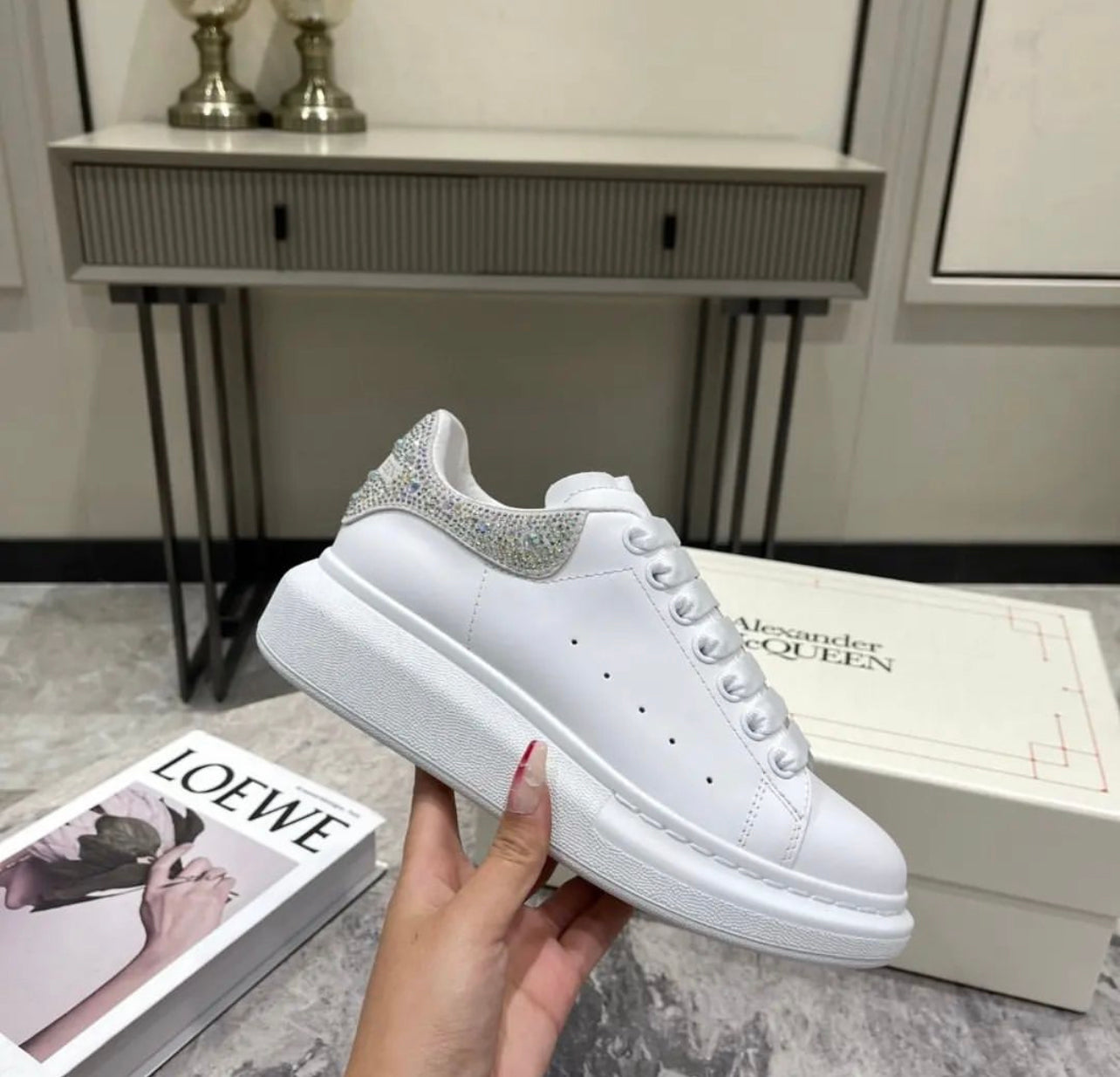 Crystal Oversized Sneaker