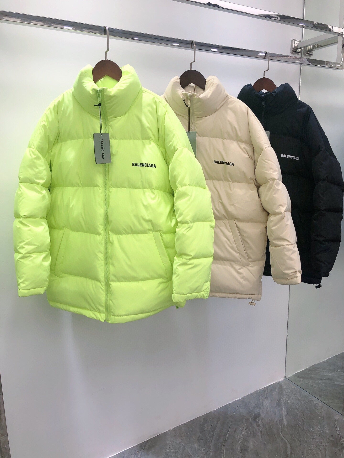 Logo Puffer Jacket