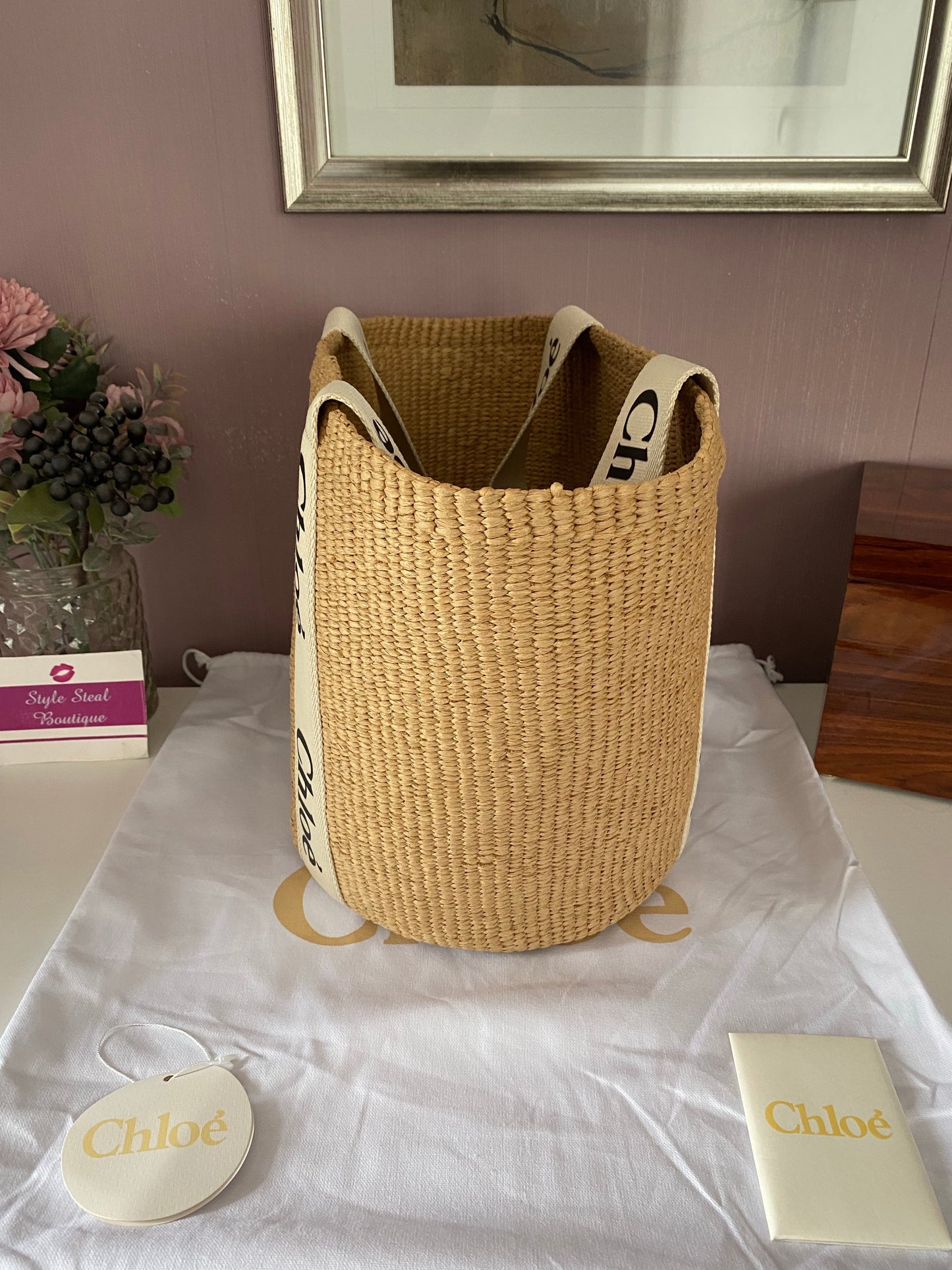 Woody Large Basket Bag